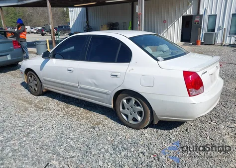 2006 Hyundai Elantra Gls/Limited z USA, uszkodzony, nr VIN KMHDN46DX6U340886